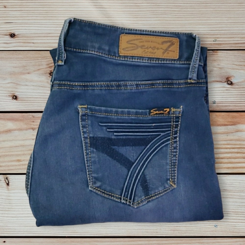Seven7 High Rise Skinny Jeans size 10